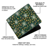 Oakland Athletics Wallet - Leopard Texture Green