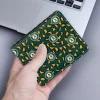 Oakland Athletics Wallet - Leopard Texture Green