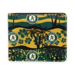 Oakland Athletics Wallet - Palm Paradise Green Black