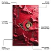 Ottawa Senators Rug - Cracked Surface Design Red