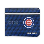Chicago Cubs Wallet - Personalized Cube Illusion Blue