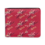 St. Louis Cardinals Wallet - Personalized Streak Motif Red