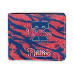 Philadelphia Phillies Wallet - Abstract Stripes Blue
