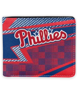 Philadelphia Phillies Wallet - Arrow Mesh Blue