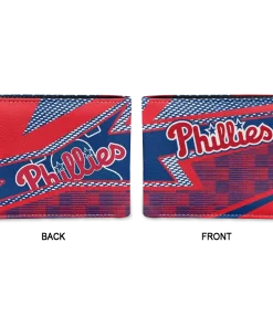 Alternative view of Philadelphia Phillies Wallet - Arrow Mesh Blue