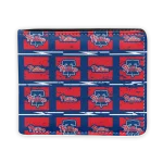 Philadelphia Phillies Wallet - Block Pattern Crocs Red