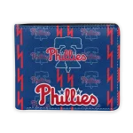 Philadelphia Phillies Wallet - Bolt Rows Blue