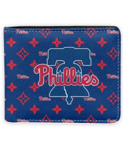 Philadelphia Phillies Wallet - Iconic Monogram Bloom Blue