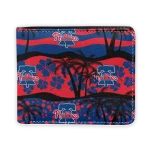 Philadelphia Phillies Wallet - Palm Paradise Blue Red