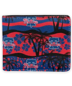 Philadelphia Phillies Wallet - Palm Paradise Blue Red