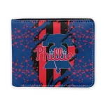 Philadelphia Phillies Wallet - Torn Stripe Chaos Blue Red