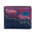 Philadelphia Phillies Wallet - Tribal Fade Fusion Blue Red