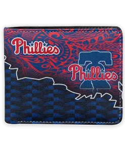 Philadelphia Phillies Wallet - Tribal Fade Fusion Blue Red