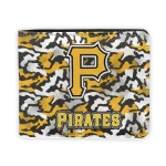 Pittsburgh Pirates Wallet - Camouflage Patches Yellow White