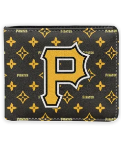 Pittsburgh Pirates Wallet - Iconic Monogram Bloom Yellow Black