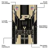 Purdue Boilermakers Rug - Custom Football Laces Gold
