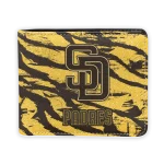 San Diego Padres Wallet - Abstract Stripes Brown