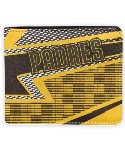 San Diego Padres Wallet - Arrow Mesh Brown