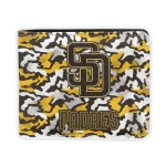 San Diego Padres Wallet - Camouflage Patches Brown White
