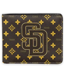 San Diego Padres Wallet - Iconic Monogram Bloom Brown