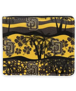 San Diego Padres Wallet - Palm Paradise Yellow Black