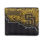 San Diego Padres Wallet - Tribal Fade Fusion Yellow Black