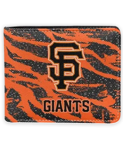San Francisco Giants Wallet - Abstract Stripes Orange