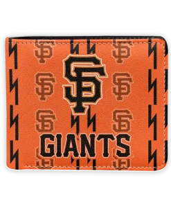 San Francisco Giants Wallet - Bolt Rows Orange