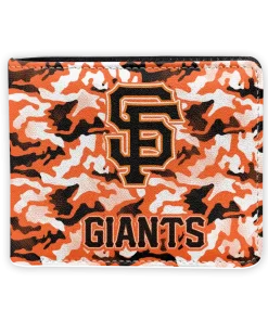San Francisco Giants Wallet - Camouflage Patches Orange White