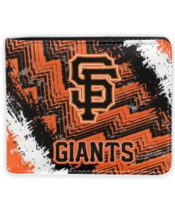 San Francisco Giants Wallet - Customized Minimalist Logo Orange White