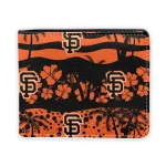 San Francisco Giants Wallet - Palm Paradise Orange Black