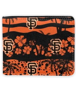 San Francisco Giants Wallet - Palm Paradise Orange Black