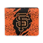 San Francisco Giants Wallet - Torn Stripe Chaos Orange Black