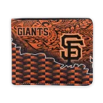 San Francisco Giants Wallet - Tribal Fade Fusion Orange Black