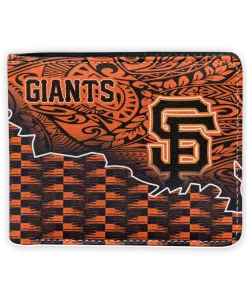 San Francisco Giants Wallet - Tribal Fade Fusion Orange Black