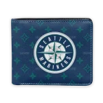 Seattle Mariners Wallet - Iconic Monogram Bloom Navy Blue
