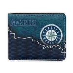 Seattle Mariners Wallet - Tribal Fade Fusion Navy Blue Black