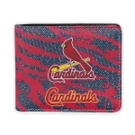 St. Louis Cardinals Wallet - Abstract Stripes Red