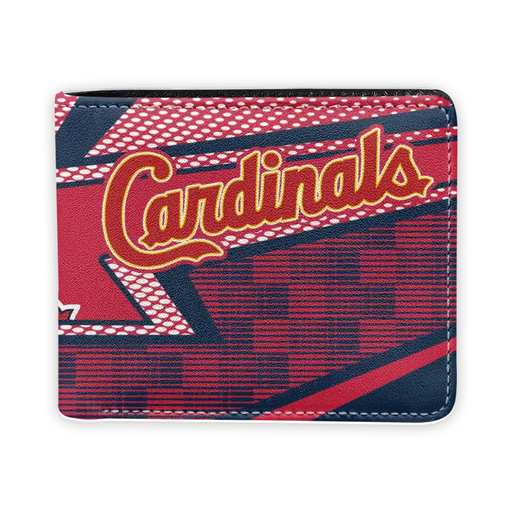 St. Louis Cardinals Wallet - Arrow Mesh Red