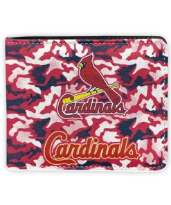 St. Louis Cardinals Wallet - Camouflage Patches Red White