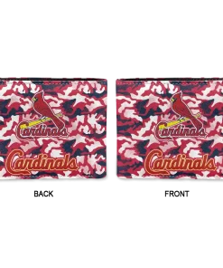 Alternative view of St. Louis Cardinals Wallet - Camouflage Patches Red White