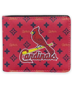 St. Louis Cardinals Wallet - Iconic Monogram Bloom Red