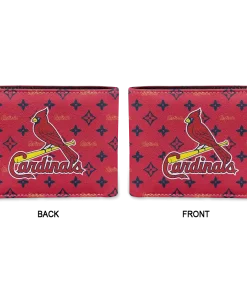 Alternative view of St. Louis Cardinals Wallet - Iconic Monogram Bloom Red