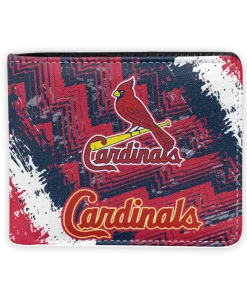 St. Louis Cardinals Wallet - Customized Vintage Style Red White
