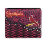 St. Louis Cardinals Wallet - Tribal Fade Fusion Red Black