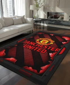 Sunderland Rug - Torn Mesh Red