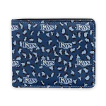 Tampa Bay Rays Wallet - Leopard Texture Navy