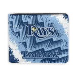 Tampa Bay Rays Wallet - Personalized Sports Icon Navy White