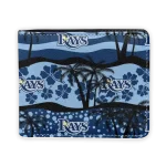 Tampa Bay Rays Wallet - Palm Paradise Navy Black