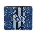 Tampa Bay Rays Wallet - Torn Stripe Chaos Navy Black